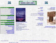 Tablet Screenshot of buenosaires-links.com.ar